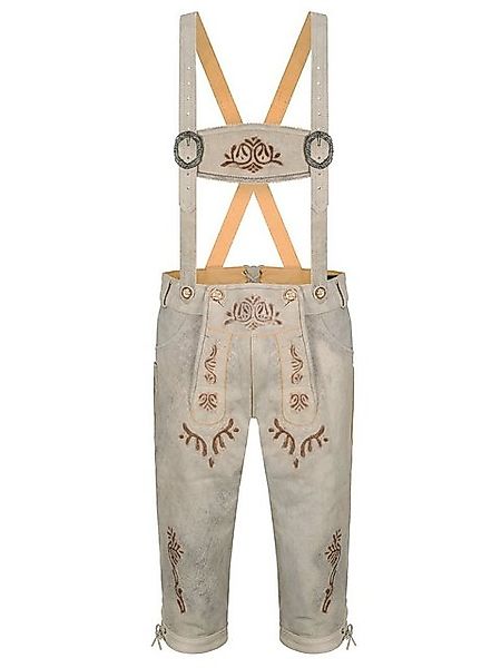 Almbock Trachtenlederhose Trachtenhose Herren Fridolin (2-tlg) beige günstig online kaufen