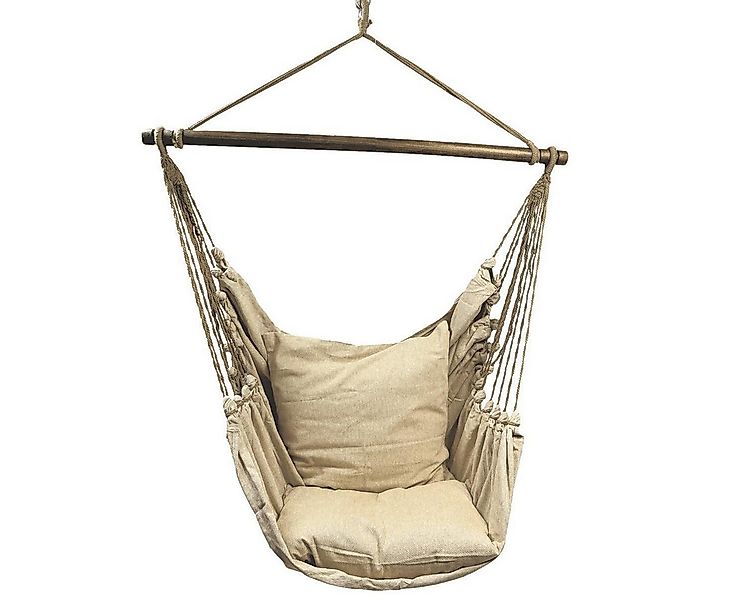HOBEA-Germany Hängesessel Hängesessel beige (Hängesessel mit Kissenhüllen), günstig online kaufen