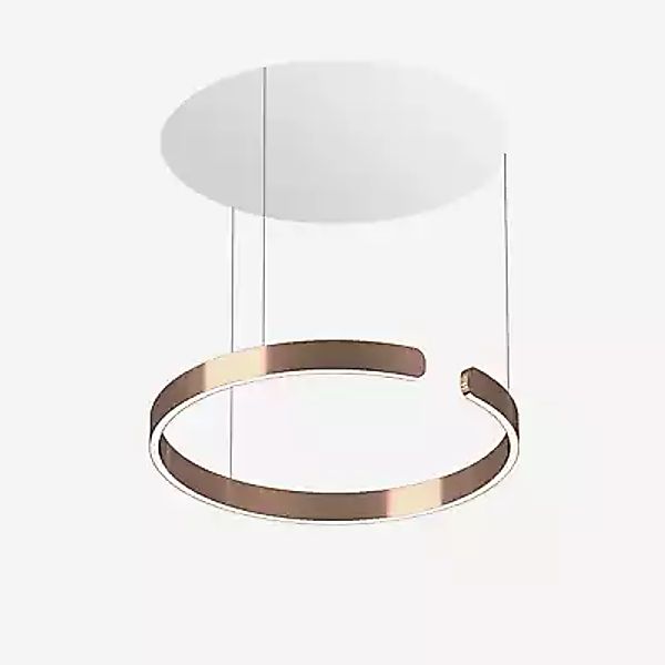 Occhio Mito Sospeso 60 Move Up Table Pendelleuchte LED, Kopf roségold/Balda günstig online kaufen