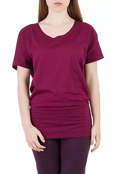 Oversize T-shirt Gina Wine Berry günstig online kaufen