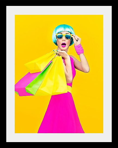 queence Bild "Frau" Bilder von Frauen  Frau  Humor  Kunst HD Premium Poster günstig online kaufen