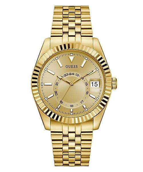 Guess Quarzuhr JADEN GW0977G2, Armbanduhr, Herrenuhr, Edelstahlarmband, Dat günstig online kaufen