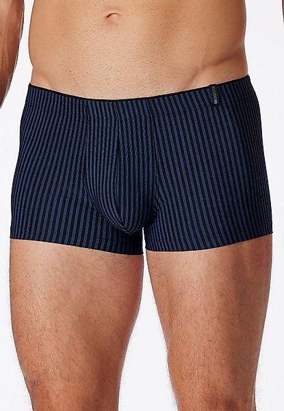 Schiesser Boxershorts Long Life Soft 174646 schwarz/navyblau gestreift Herr günstig online kaufen