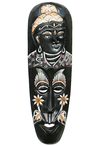 Wogeka Wanddekoobjekt Wand-Maske Buddha 50 cm günstig online kaufen