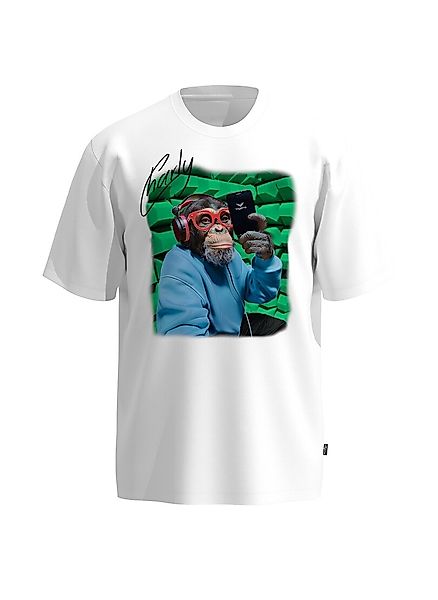 Trigema T-Shirt "TRIGEMA T-Shirt trigema Affe Charly Podcast", (1 tlg.) günstig online kaufen