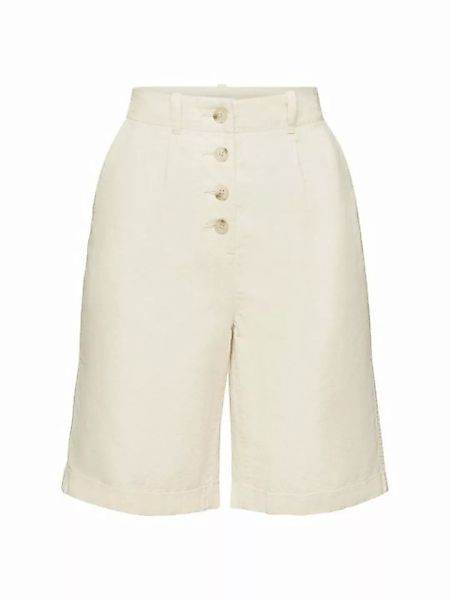 Esprit Shorts Shorts mit Knopfleiste (1-tlg) günstig online kaufen