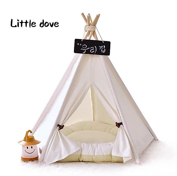 little dove Hundematratze Haustier Tipi Hunde Tipi Zelt abnehmbar und wasch günstig online kaufen