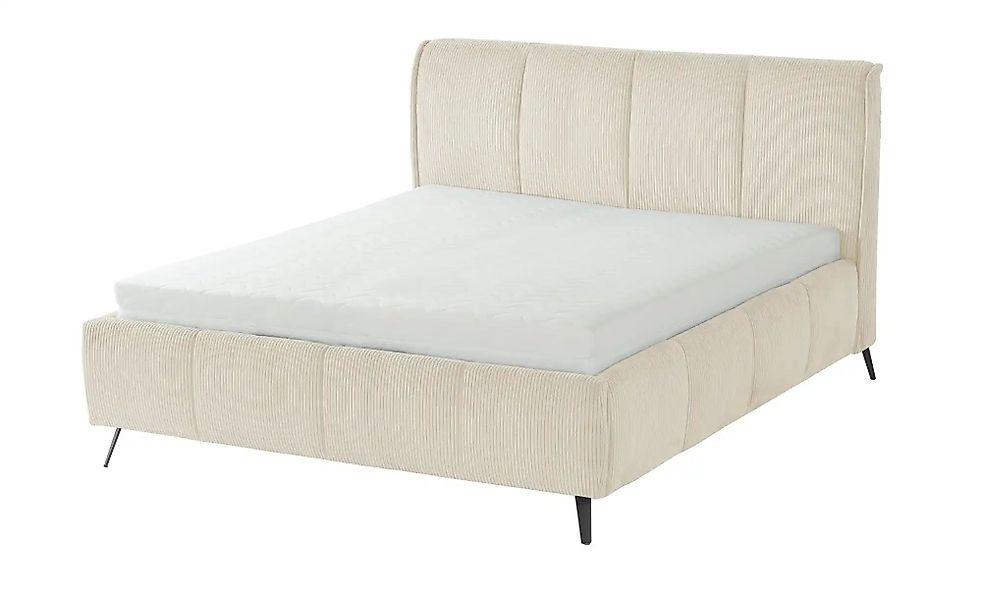 pop Polsterbett mit Bettkasten Pamela ¦ beige ¦ Maße (cm): B: 160 H: 113 Be günstig online kaufen