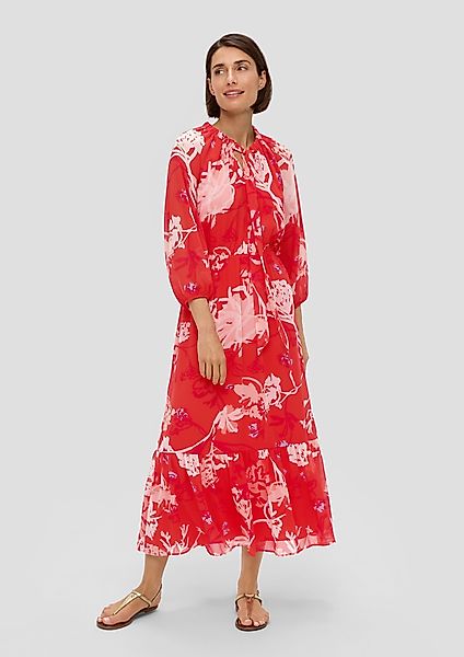 s.Oliver BLACK LABEL Maxikleid Maxikleid aus günstig online kaufen