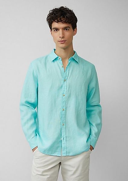 s.Oliver Langarmhemd Regular Fit: Langarmhemd aus Leinen Garment Dye günstig online kaufen