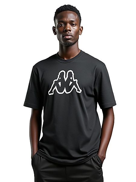 Kappa Print-Shirt Kappa T-Shirt Logo Cromen günstig online kaufen
