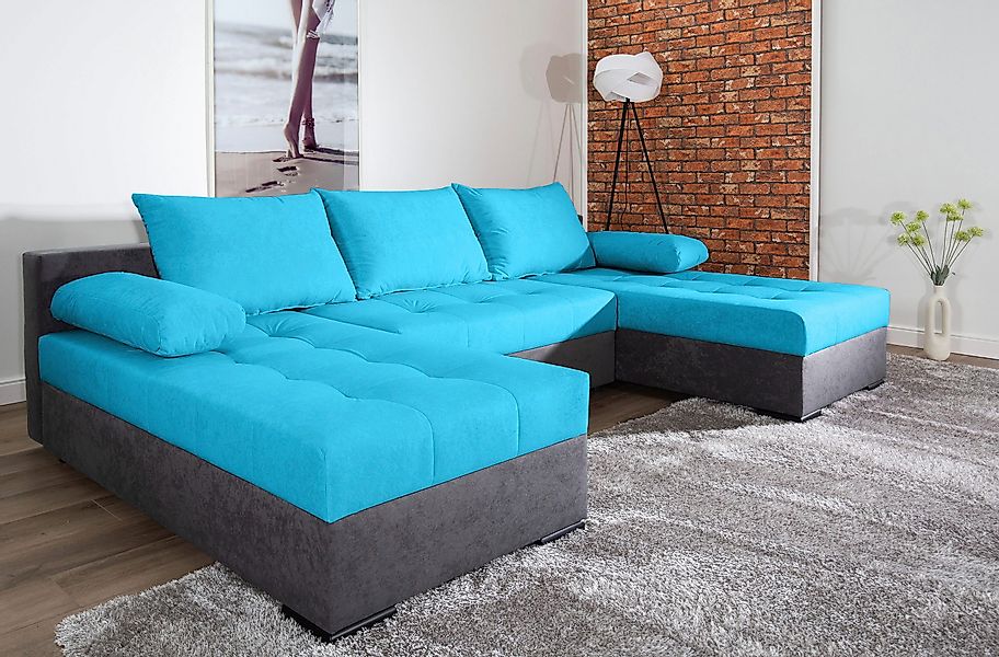 COLLECTION AB Wohnlandschaft Josy, U-Form, Schlafsofa günstig online kaufen