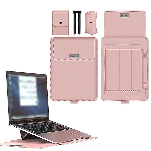 Refttenw Laptoptasche Laptop-Hülle mit klappbarem Ständer günstig online kaufen