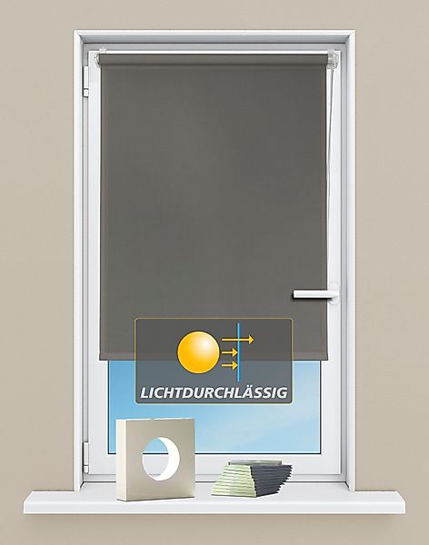 Kutti Seitenzugrollo "Seitenzugrollo Ida, Lichtschutz, Klemmfix, ohne Bohre günstig online kaufen