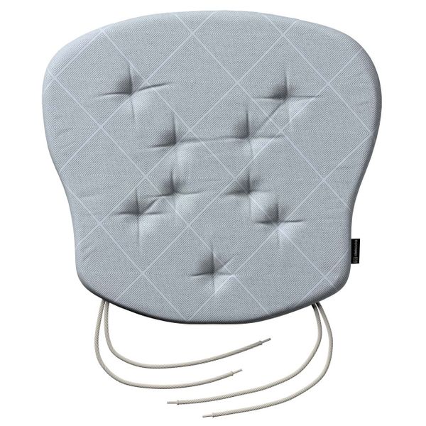 Stuhlkissen Peter mit Bindeschnur, grau-silbern, 41x 38 x 3,5 cm, Sunny (14 günstig online kaufen