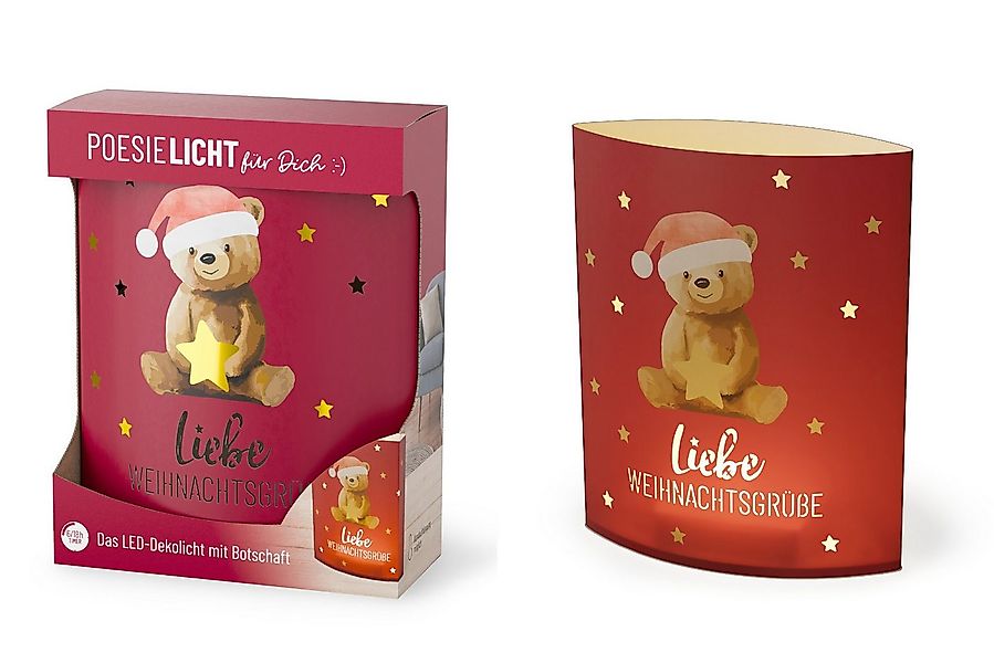 La Vida LED Nachtlicht Deko Lampe Leuchte Batterie Poesielicht für Dich la günstig online kaufen