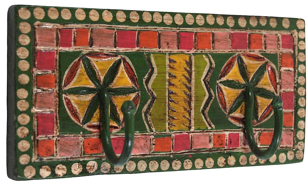 Guru-Shop Kleiderhaken Indische Vintage Hakenleiste, Garderobe,.. günstig online kaufen