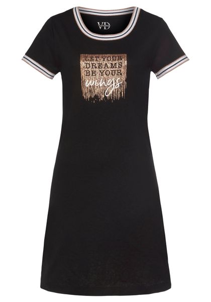 Vivance Dreams Nachthemd mit Statement-Print günstig online kaufen