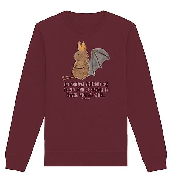 Mr. & Mrs. Panda Longpullover Fledermaus Sitzen Größe L - Burgundy - Gesche günstig online kaufen