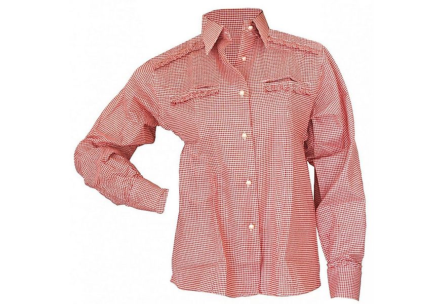 German Wear Trachtenbluse GW1521 Bayerische Langarm Trachtenbluse in 5 Farb günstig online kaufen