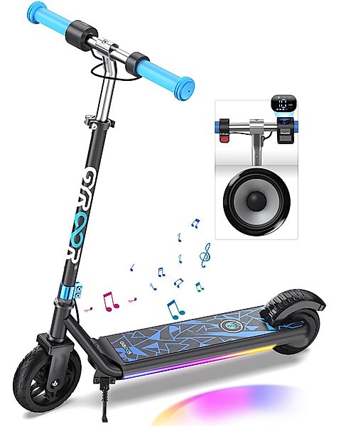 Gyroor Elektro-Kinderroller H30 MAX mit LED-Regenbogenlicht günstig online kaufen