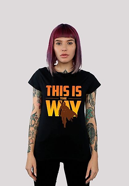 F4NT4STIC T-Shirt "Star Wars The Mandalorian This Is The Way", Print günstig online kaufen