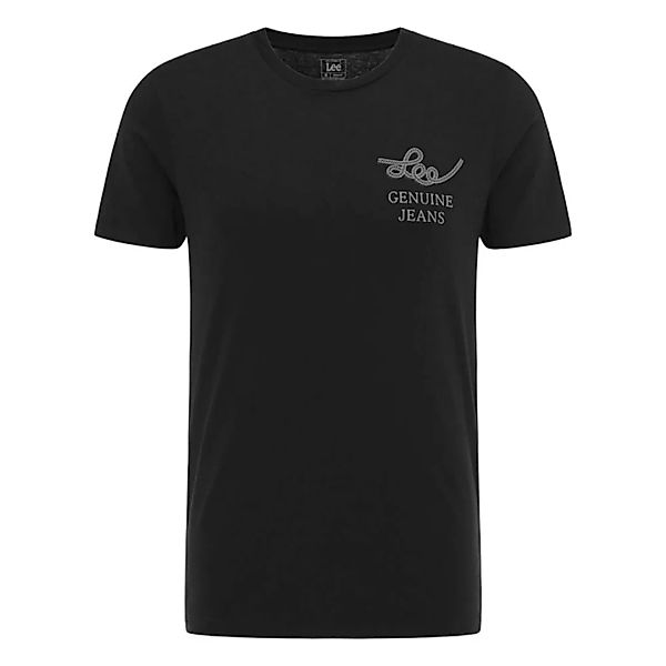 Lee Rope Kurzärmeliges T-shirt M Black günstig online kaufen