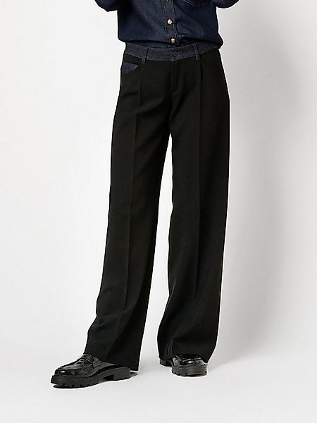 TONI Palazzohose Elli mit abgesetztem Jeansbund günstig online kaufen