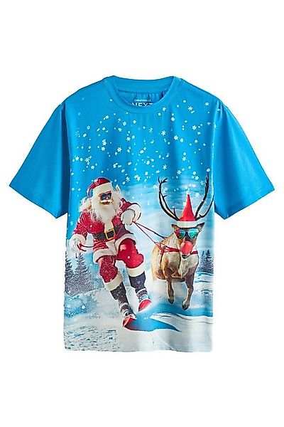 Next T-Shirt Regular Fit T-Shirt, Weihnachten (1-tlg) günstig online kaufen