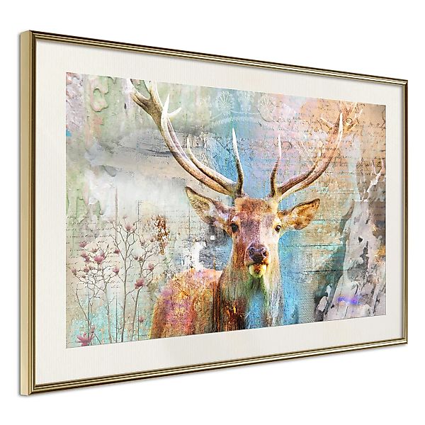 Poster - Pastel Deer günstig online kaufen