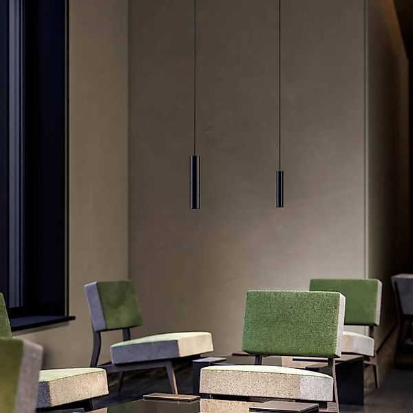 Nemo LED-Hängeleuchte Type, schwarz, 2700 K, 15-60°, dimmbar günstig online kaufen