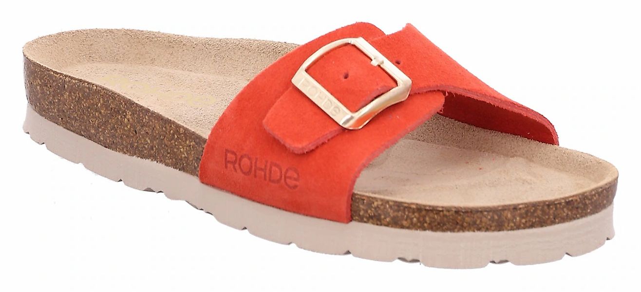 Rohde Pantolette, Keilabsatz, Sommerschuh, Schlappen mit vorgeformtem Softf günstig online kaufen