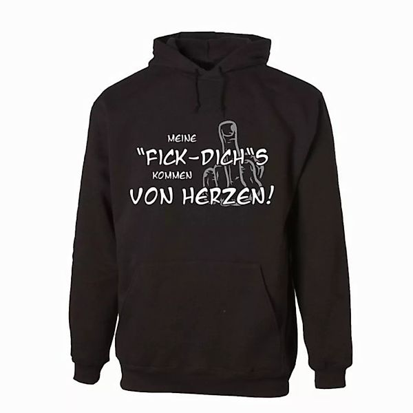 G-graphics Hoodie Meine „Fick-Dich“´s kommen von Herzen! Unisex mit trendig günstig online kaufen