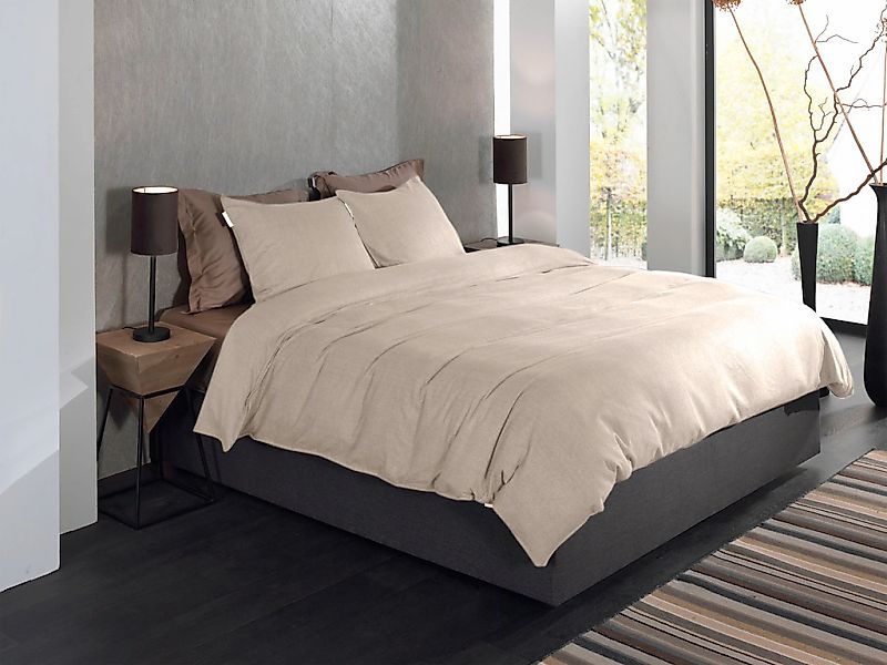 Heckett & Lane Bettwäsche "Spina" 2 Stk. tlg. Fischgrät Muster, 100% Baumwo günstig online kaufen