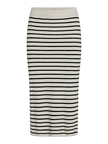 Vila Midirock VIZICHA STRIPED MIDI KNIT SKIRT günstig online kaufen