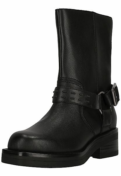 Clarks Stiefel "Rebelle Up Black Leather" mit herausnehmbarem Contour-Cushi günstig online kaufen