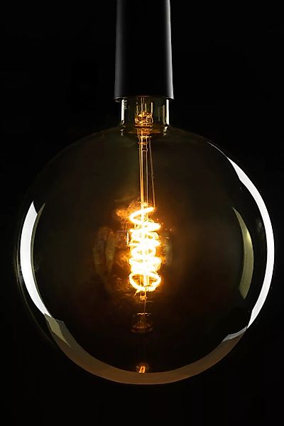 SEGULA LED-Leuchtmittel »LED Grand Globe 200 Curved smokey grau«, E27, Warm günstig online kaufen