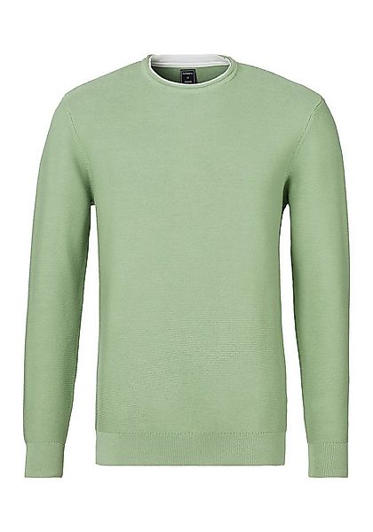 AUTHENTIC LE JOGGER Strickpullover mit Double-Layer Optik, Pullover aus rei günstig online kaufen