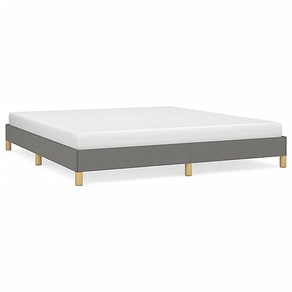 Vidaxl Bettgestell Dunkelgrau 180×200 Cm Stoff günstig online kaufen