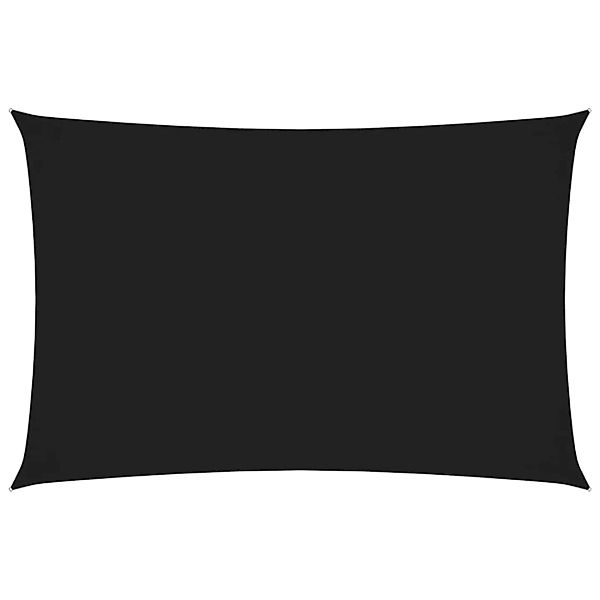 Sonnensegel Oxford-gewebe Rechteckig 2x4,5 M Schwarz günstig online kaufen