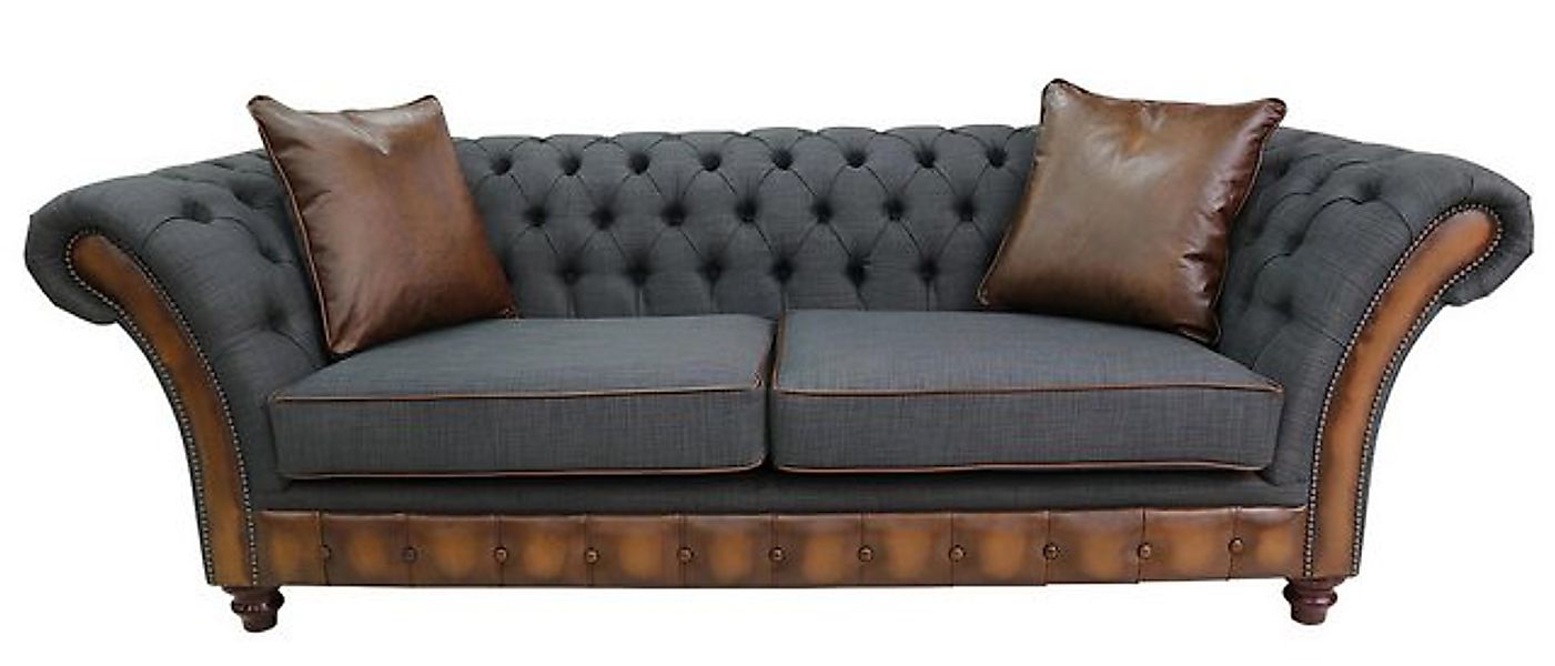 Xlmoebel 3-Sitzer Traditionelles Chesterfield-Sofa - Hochwertiges Designer- günstig online kaufen