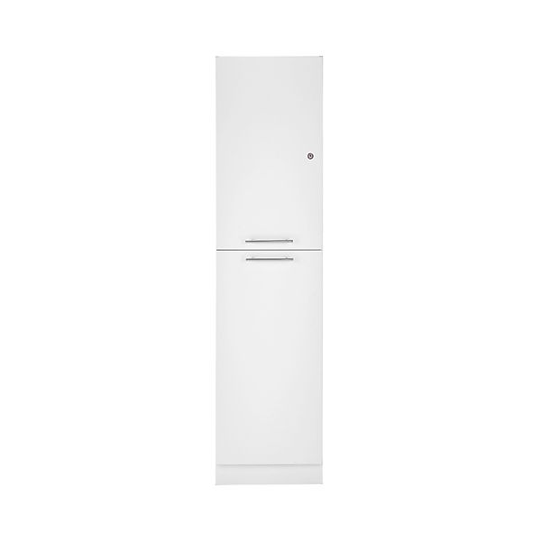 Respekta Hauswirtschaftsraum Set Clara 200 cm x 167,4 cm x 67,6 cm Weiß Mat günstig online kaufen