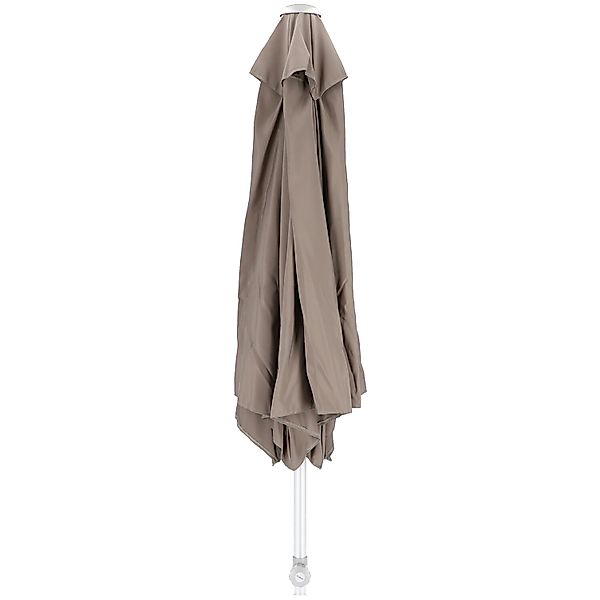 Elba - Sonnenschirm rund taupe Ø 250 cm günstig online kaufen