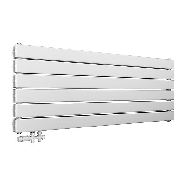 SONNI Heizkörper Heizkörper Wasserbeheizte Heizkörper,Breite 1200mm,Schwarz günstig online kaufen