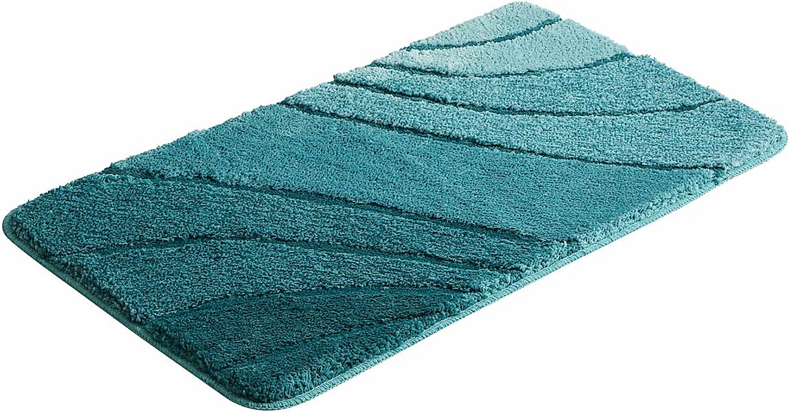 my home Badematte »Josie, Badvorleger, Badezimmer Teppich«, rutschhemmend b günstig online kaufen