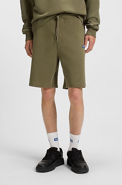 HUGO Blue Sweatshorts "Nasensio", mit Markenlabel günstig online kaufen