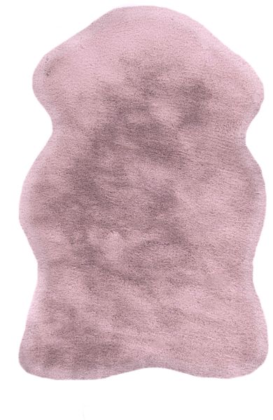 Padiro Fellteppich "Rabbit Light Sheepskin 825" fellförmig 23 mm Höhe weich günstig online kaufen