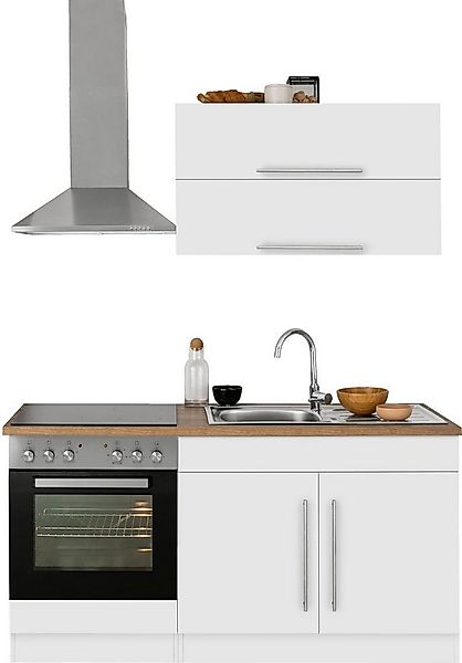 KOCHSTATION Küchenzeile KS-Samos, Breite 160 cm, wahlweise mit E-Geräten un günstig online kaufen