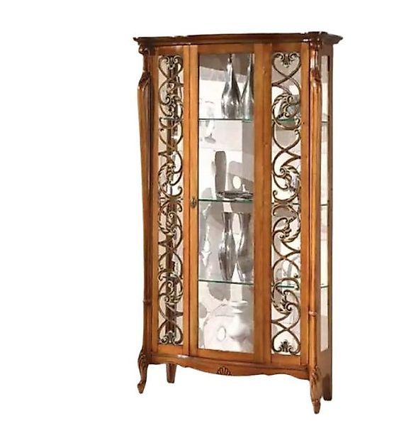 Xlmoebel Vitrine Klassische Wohnzimmerschränke aus Holz und Glas zur Einric günstig online kaufen