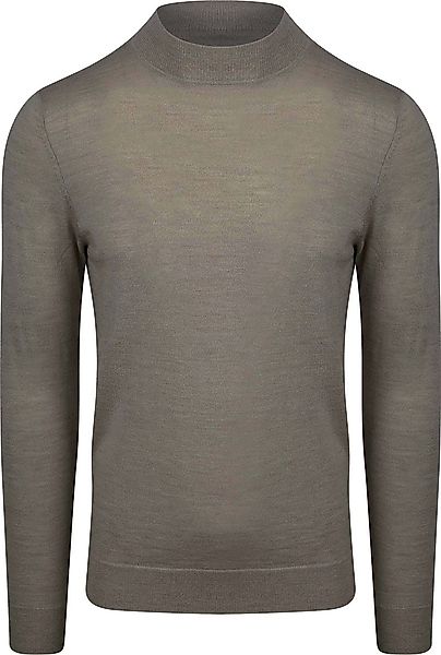 Profuomo Turtleneck Merino Pullover Grün - Größe XXL günstig online kaufen